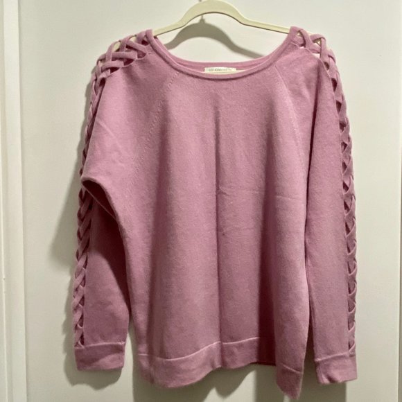 (3) Kinross Cashmere New Woman Quite Luxury Minimalist Cashmere Crewneck… - Picture 1 of 4